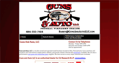 Desktop Screenshot of gunsandautollc.com